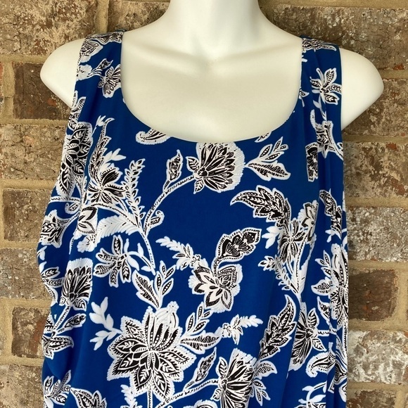 Vince Camuto Amalfi breeze sheer tunic SIZE 2X New With Tags - Picture 4 of 12